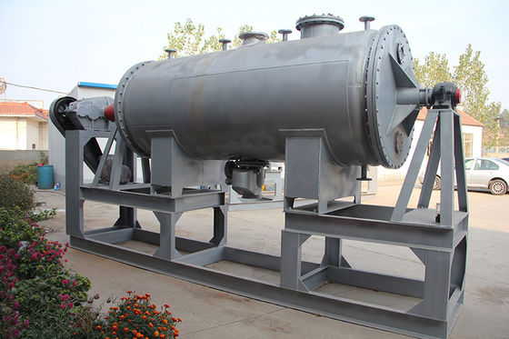 kualitas  High Efficiency Continuous Dryer Machine 6000L  Industrial Paddle Dryer pabrik
