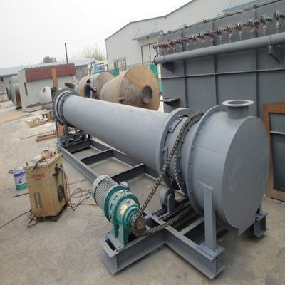 Pengering Lumpur Limbah Efisiensi Tinggi 380V 50Hz Industrial Rotary Dryer