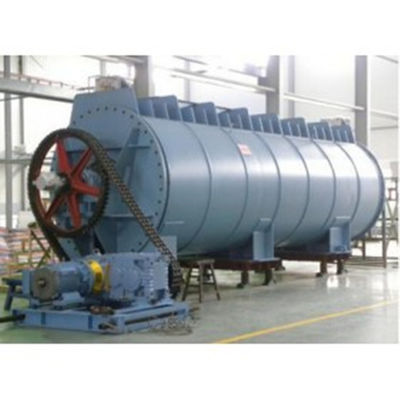 Pengering Lumpur Limbah Efisiensi Tinggi 380V 50Hz Industrial Rotary Dryer