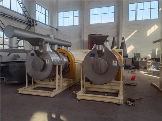 Mesin Pengering Lumpur Limbah Industri Rotary Dryer Di Industri Makanan