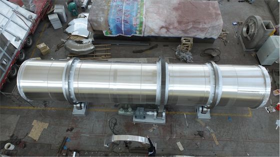 Mesin Pengering Lumpur Limbah Industri Rotary Dryer Di Industri Makanan