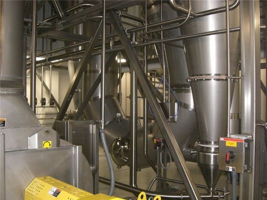 ISO Herbal Extract Spray Dryer Pharmaceutical Sepenuhnya Tertutup