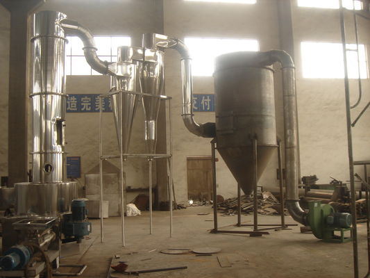 Mesin Pengering Flash Rotary Stainless Steel Hemat Energi Untuk Pestisida