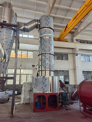 Mesin Pengering Flash Aliran Udara Berkecepatan Tinggi Pengoperasian Sederhana Pengering Evaporator