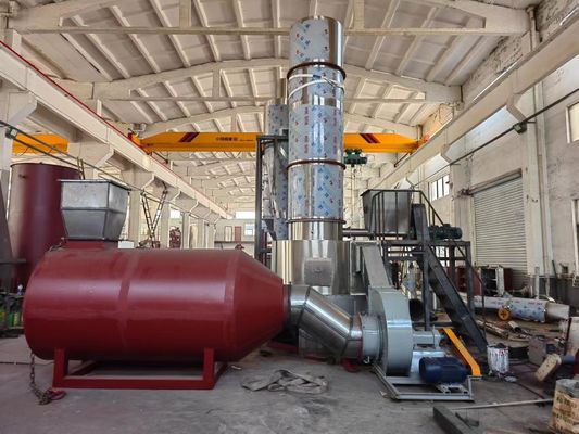 Mesin Pengering Flash Aliran Udara Berkecepatan Tinggi Pengoperasian Sederhana Pengering Evaporator