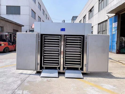 Industri Continuous Dryer Machine Hot Air Drying Oven untuk Obat/Makanan