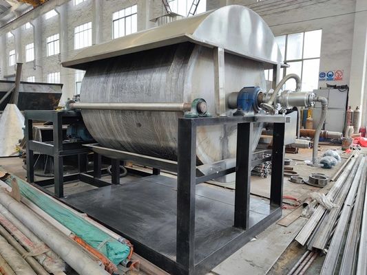 Pengering Rotary Drum Industri Dalam Industri Makanan Stainless Steel