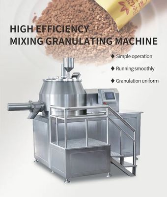 Granulator Mixer Geser Tinggi Granulasi Basah Granulator Pencampur Cepat