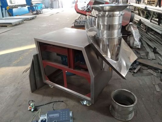 Mesin Granulasi Kering 4kw-7.5kw Kecepatan Tinggi Rotary Super Mixer Granulator