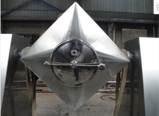 Mesin Pencampur Serbuk Stainless Steel 2rpm - 20rpm Square Cone Mixer