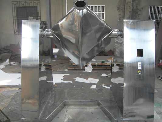 Mesin Mixer Industri Besar 1.5kw-22kw Square Cone Mixer Untuk Makanan / Bahan Kimia