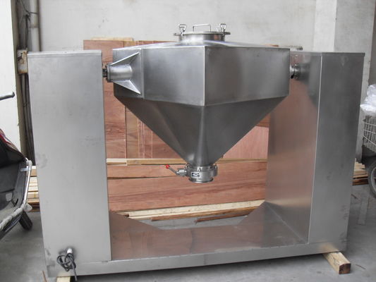 Mesin Mixer Industri Besar 1.5kw-22kw Square Cone Mixer Untuk Makanan / Bahan Kimia
