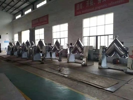 Mesin Mixer Industri 220V-480V V Blender Powder 20r/Min