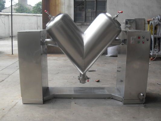 Mesin Mixer Farmasi V Blender 20r / Min Peralatan Pencampur Kimia