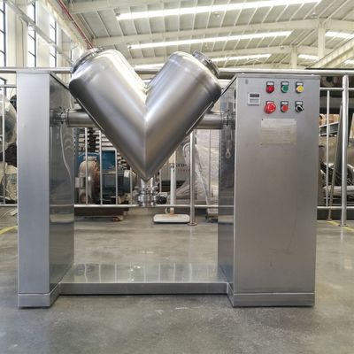 Mesin Mixer Farmasi V Blender 20r / Min Peralatan Pencampur Kimia