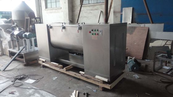 Mesin Mixer Industri ISO 2.2kw -11kw Trough Mixer Garansi 1 Tahun