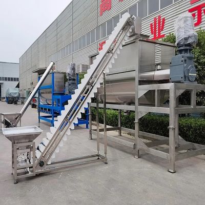 Mixer Blender Pita Horizontal WLDH 250L-10000L Blender Pita Helix Ganda