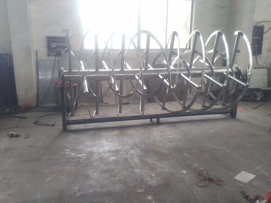 250L-10000L Ribbon Blender Powder Mixer, Mesin Pencampur Blender Bajak