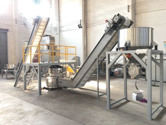 Mesin Pabrik Penggilingan Disesuaikan 3KW-11KW Mesin Penggiling Sayuran Untuk Bahan Makanan