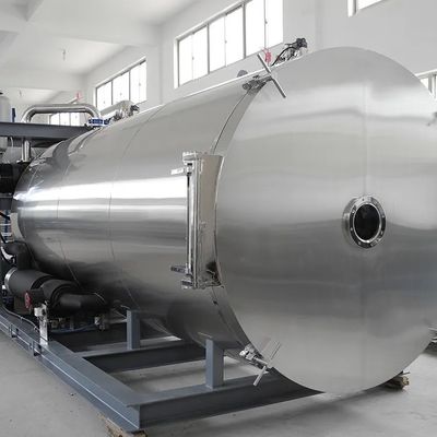 Mesin Pengering Beku Daging SUS304 30kg / Batch-5000kg / batch Pengering Sublimasi