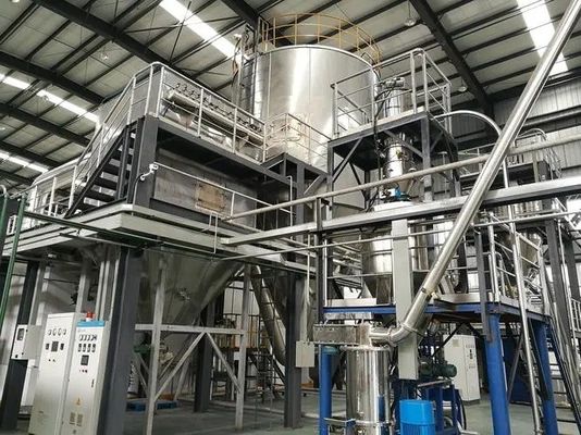 220V 380V 415V 440V Stainless Steel Sentrifugal Spray Dryer Dengan Kebisingan Rendah