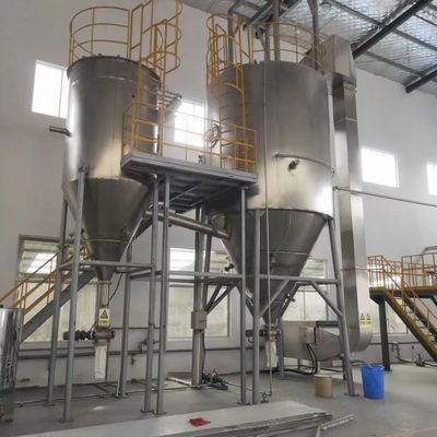 Pengering Semprot Bertenaga Uap / Listrik / Gas / Minyak untuk Perantara Pewarna Farmasi