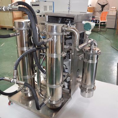 Stream Listrik Minyak Bahan Bakar Sumber Pemanasan Laboratorium Spray Dryer Disesuaikan CE / ISO