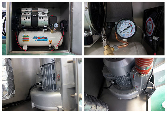 Digital Display Control Temperature Laboratory Spray Dryer Kapasitas Disesuaikan 100-1000ml/H