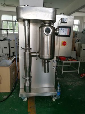 Digital Display Control Temperature Laboratory Spray Dryer Kapasitas Disesuaikan 100-1000ml/H