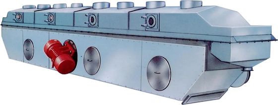 Dryer tempat tidur cairan yang disesuaikan Kapasitas 100-1000kg/H Tegangan 220-450V
