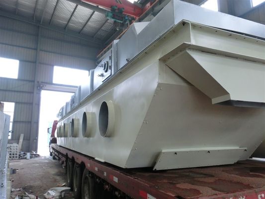 Dryer tempat tidur cairan yang disesuaikan Kapasitas 100-1000kg/H Tegangan 220-450V