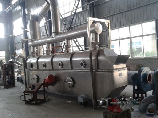 Pengering Tempat Tidur Fluidized yang hemat energi dengan sistem kontrol PLC dan kapasitas 100-1000kg/H