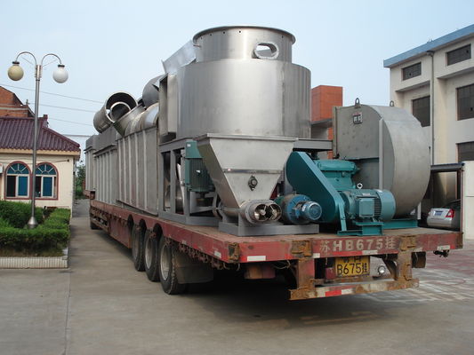Pemanasan listrik Spin Flash Dryer Mesin stainless steel dengan 220V / 50Hz