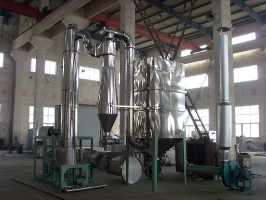 220V/50Hz Spin Flash Dryer Dengan Efisien Kompak Produk Inlet Suhu 50-80C