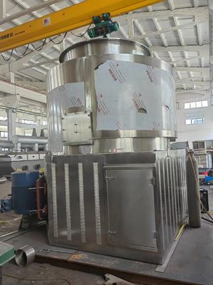 220V/50Hz Spin Flash Dryer Dengan Efisien Kompak Produk Inlet Suhu 50-80C